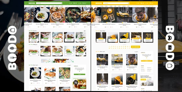 Boodo WP v3.0 - 食品和杂志店 WordPress 主题