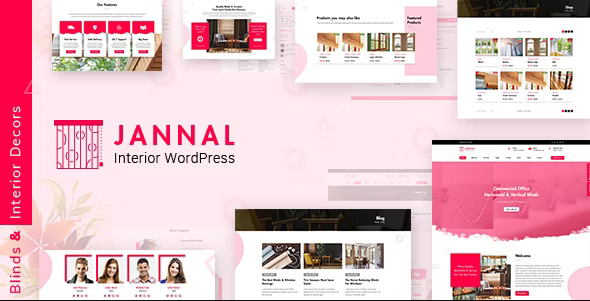 Jannal v2.5 - Windows 窗帘和门服务 WordPress 主题