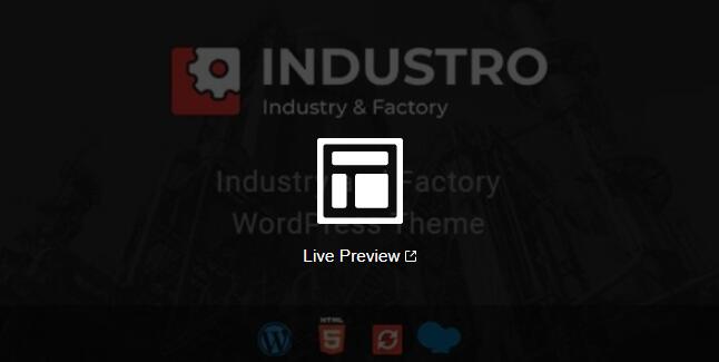 Industro v1.0.6.6 -  WordPress 工业和工厂主题