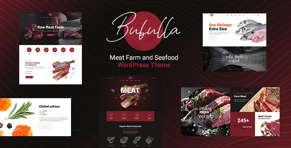 Bubulla v1.0.7 -  WordPress 肉类农场和海鲜店主题