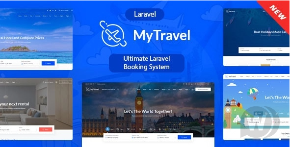 MyTravel v2.0.0 - Laravel 预订系统