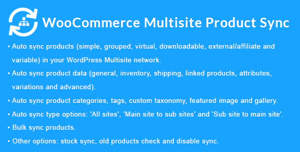 WooCommerce Multisite Product Sync v2.1.1 - WooCommerce 多站点产品同步插件