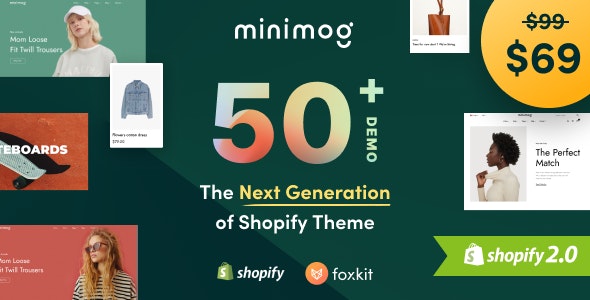 Minimog v3.5.0 - Shopify 下一代主题