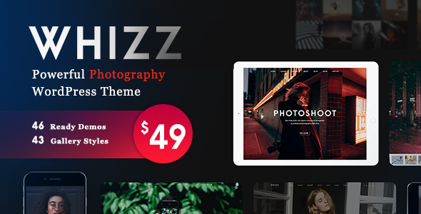 Photography Whizz v2.3.0 -  WordPress 摄影主题