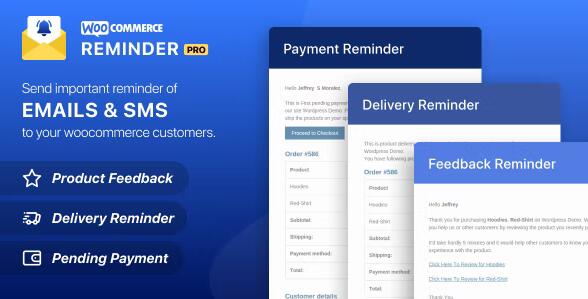 WooCommerce Reminder Emails for WordPress v2.0.8插图