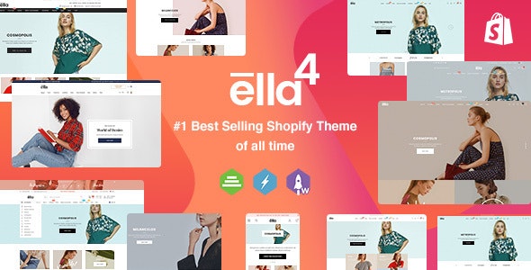 Ella v5.1.0 - Shopify 多用途部分主题插图