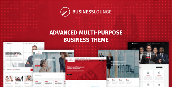 Business Lounge v4.2.6 - 多功能商务咨询主题