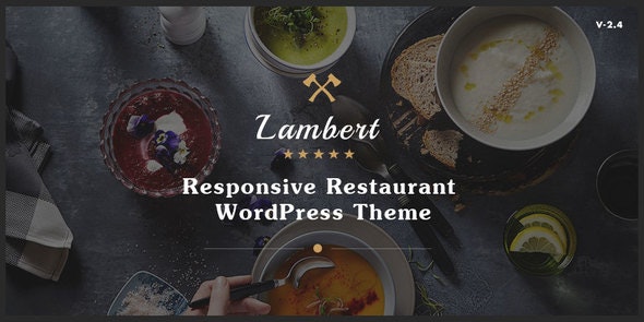 Lambert v2.5.6 - WordPress 餐厅/咖啡厅/酒吧 主题