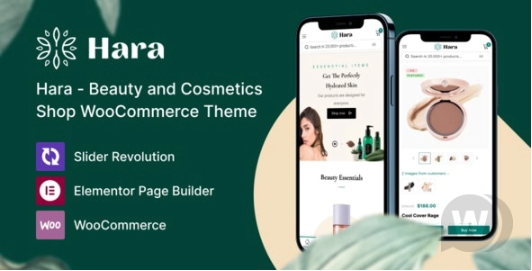 Hara v1.1.3 -  WooCommerce 美容和化妆品店主题