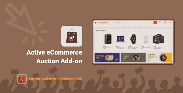 Active eCommerce Auction Add-on v1.8 - 拍卖插件