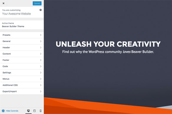 Beaver Builder v1.7.16 - Wordpress Beaver Builder主题