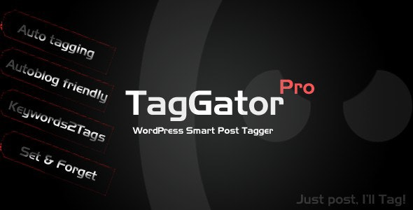 TagGator Pro v2.11 - WordPress 自动标签插件插图