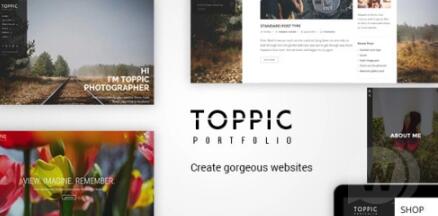 TopPic v4.3.2 - WordPress 摄影师作品集主题插图