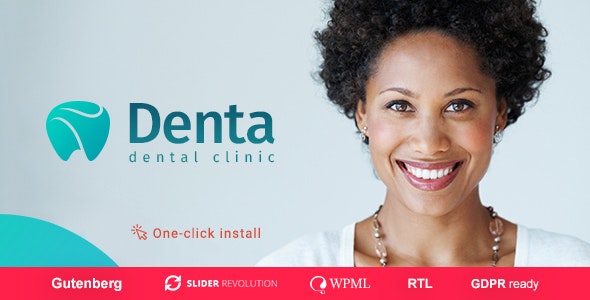 Denta v1.1.3 -  WP 牙科诊所主题插图