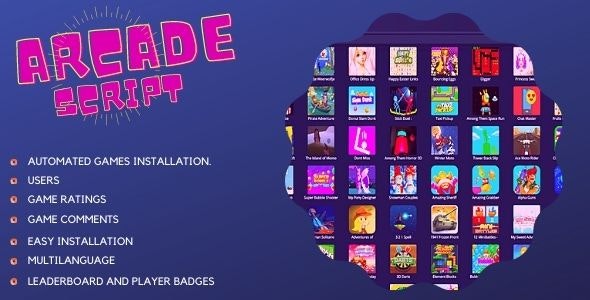 Mobile Responsive Arcade Site v2.4.3 - 移动响应式街机站点源码