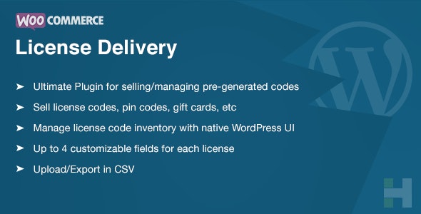 WooCommerce License Delivery & Management V2.1.5（已汉化） - WooCommerce 许可证交付和管理插件