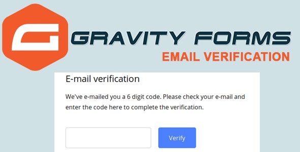 Gravity Forms Email Verification - OTP Verification v1.6 - Gravity Forms 电子邮件验证插件