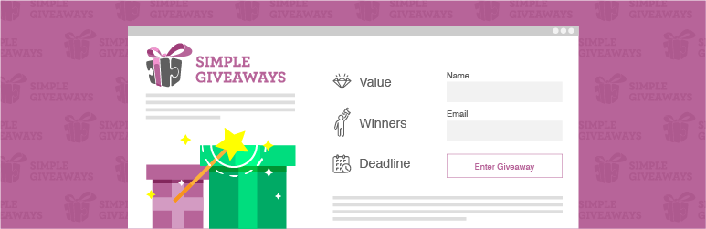 Simple Giveaways (Premium) v2.42.1（已汉化） - 创建精美的赠品并增加您的电子邮件列表