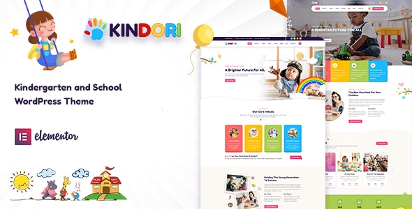 Kindori v2.0.2 -  WordPress 学校幼儿园主题