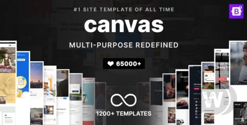 Canvas HTML v6.5.7 - 多用途 HTML5 模板