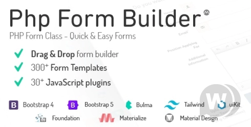 PHP Form Builder v6.0.4 - 表单构建器源码