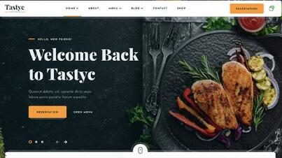 Tastyc v2.0.3 - WordPress 餐厅主题