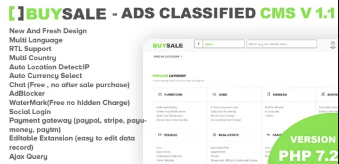 Premium Classified Ads Php Script v1.1 - 高级分类广告PHP源码插图