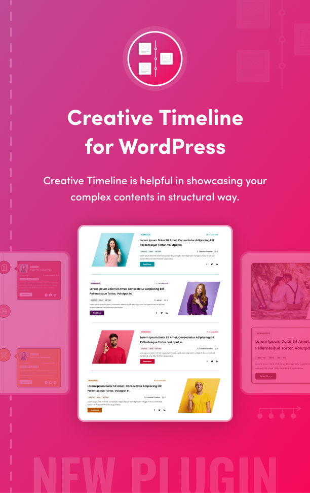 Creative Timeline v1.0.2 - WordPress时间线插件插图(1)