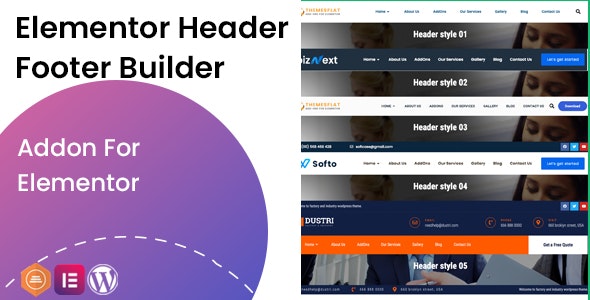 Elementor Header Footer Builder Addon v1.0.3