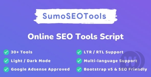 SumoSEOTools v2.0.3（已汉化） - 在线 SEO 工具源码