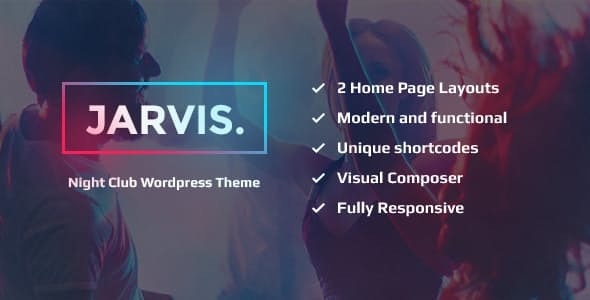Jarvis v1.8.8 -  WordPress 夜总会、音乐会、节日主题