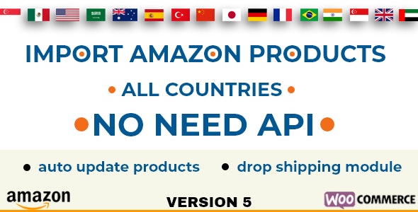 WooCommerce Affiliate Automatic Amazon v6.0 - WooCommerce 附属自动亚马逊插件