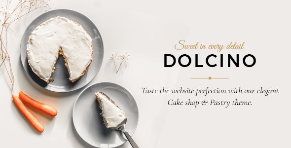 Dolcino v1.6 - WordPress 蛋糕店主题