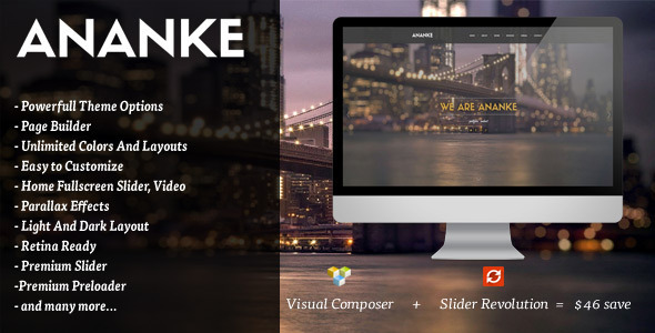 Ananke v3.9.2 - WordPress 单页主题