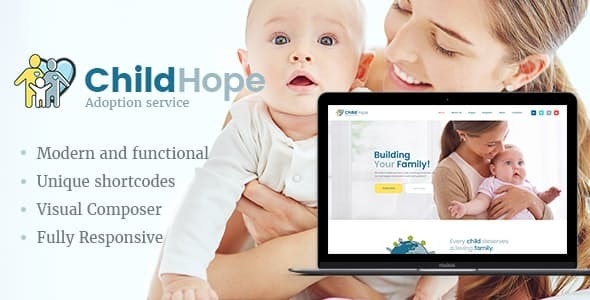 ChildHope v1.1.7 - WordPress 慈善非营利主题