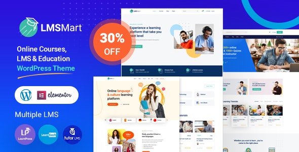 LMSmart v1.6.8 - WordPress 教育主题