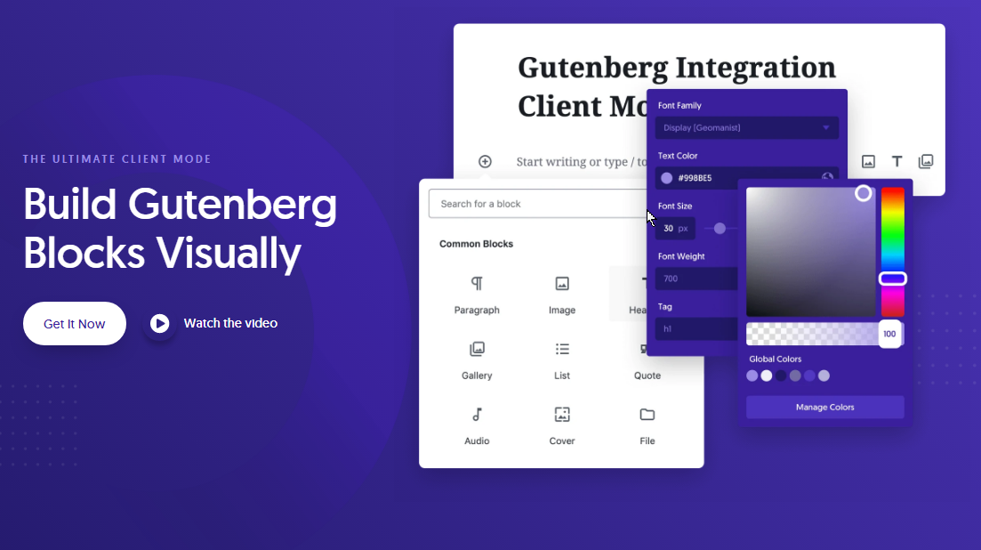 Oxygen Gutenberg Integration v1.4.3插图