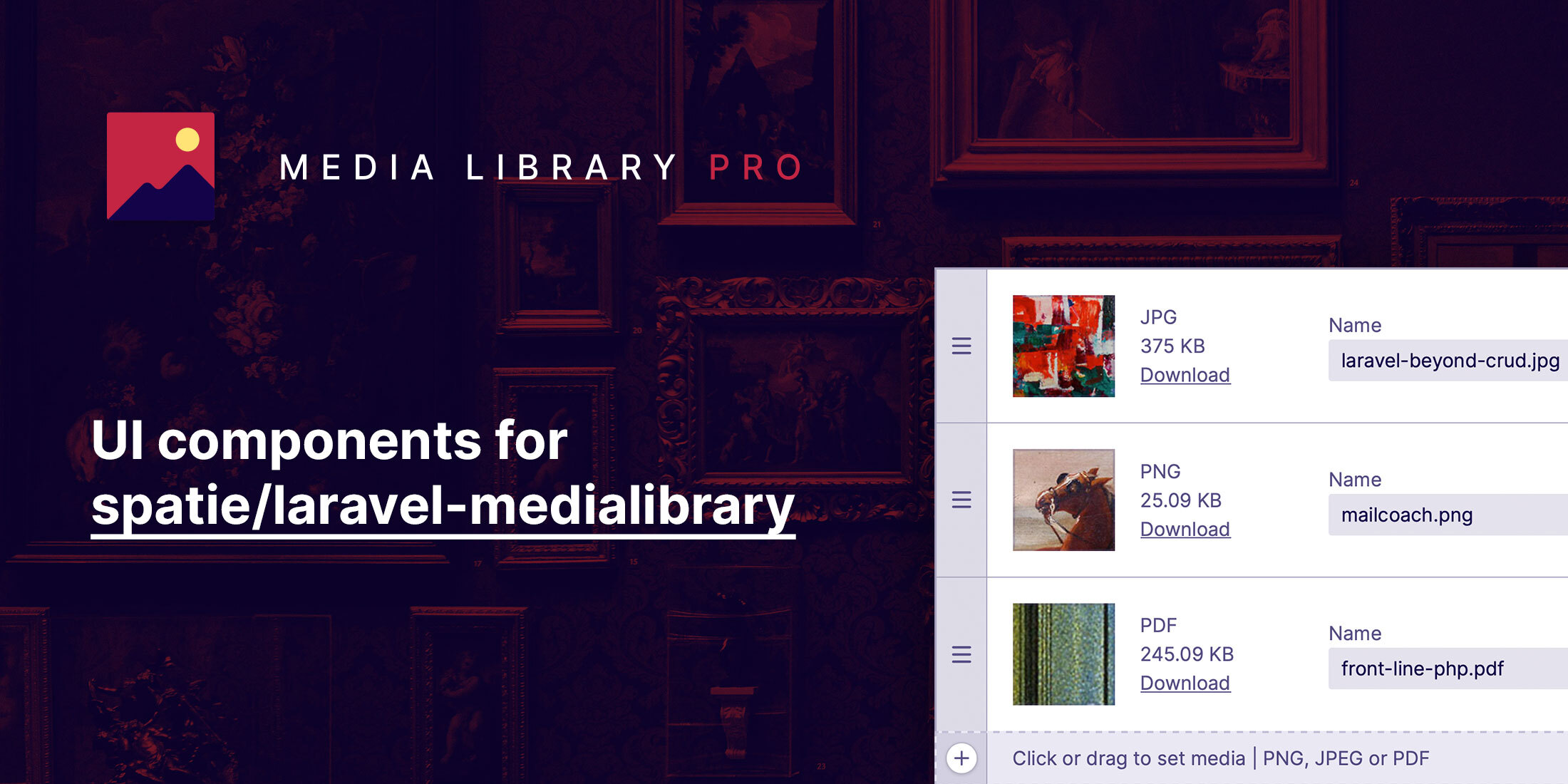 Laravel Media Library Pro v3.0.1插图