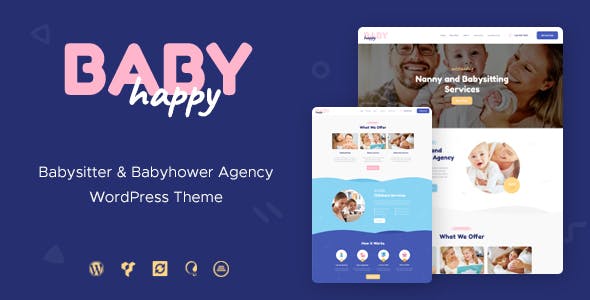 Happy Baby v1.2.7 - WordPress 保姆服务主题插图