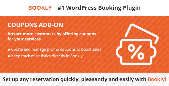 Bookly Coupons (Add-on) v4.6插图