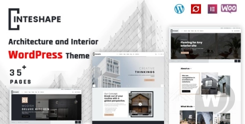 Inteshape v1.3 - WordPress 建筑和室内主题