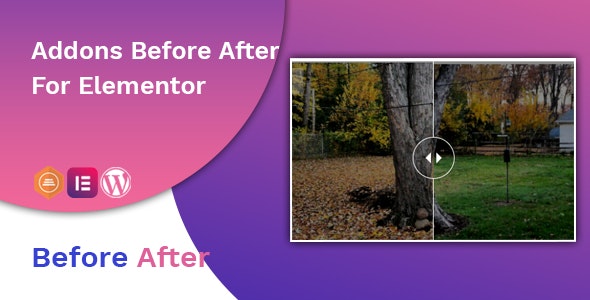 Before After Image Slider Elementor Addon v1.0.1插图