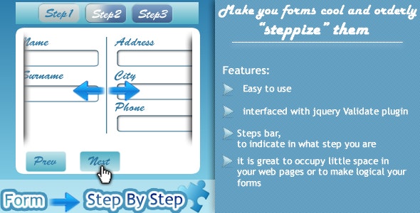 "Steppize" Form Step By Step v1.2插图