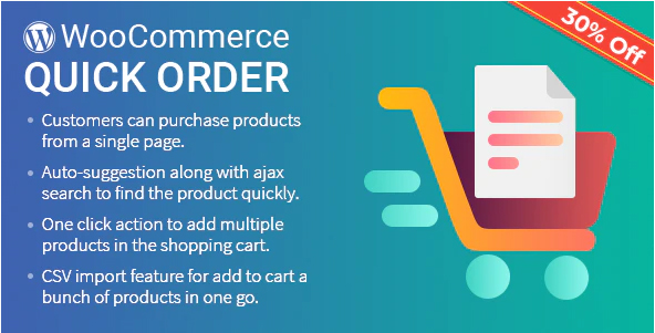 B2B Quick Order Plugin for WooCommerce v1.1.4