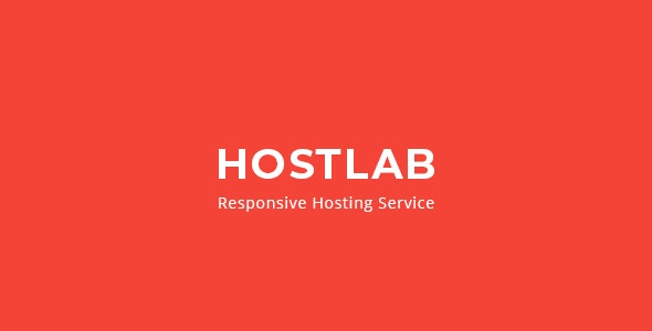 HostLab v3.6 - 使用 WHMCS 模板 3.6的响应式托管服务