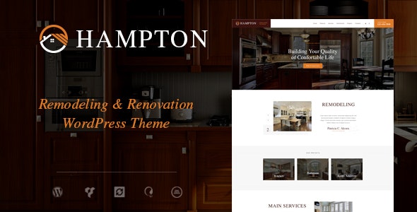 Hampton v1.1.9 - 家居设计和房屋装修 WordPress 主题