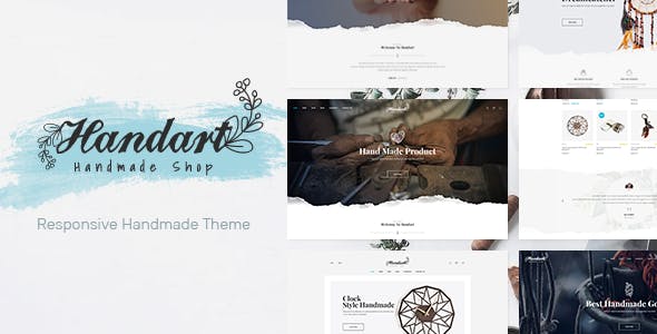 Handart v1.0.7 - WooCommerce WordPress 的手工制作主题