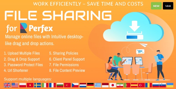 File Sharing for Perfex CRM V1.0.9