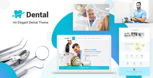 Dental Clinic v3.3 - WordPress 牙医主题