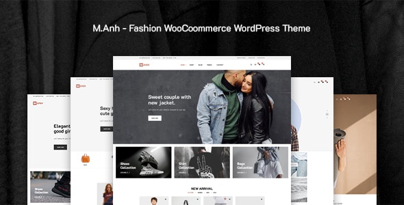 M.Anh v1.2 - WooCoommerce WordPress 时尚主题插图